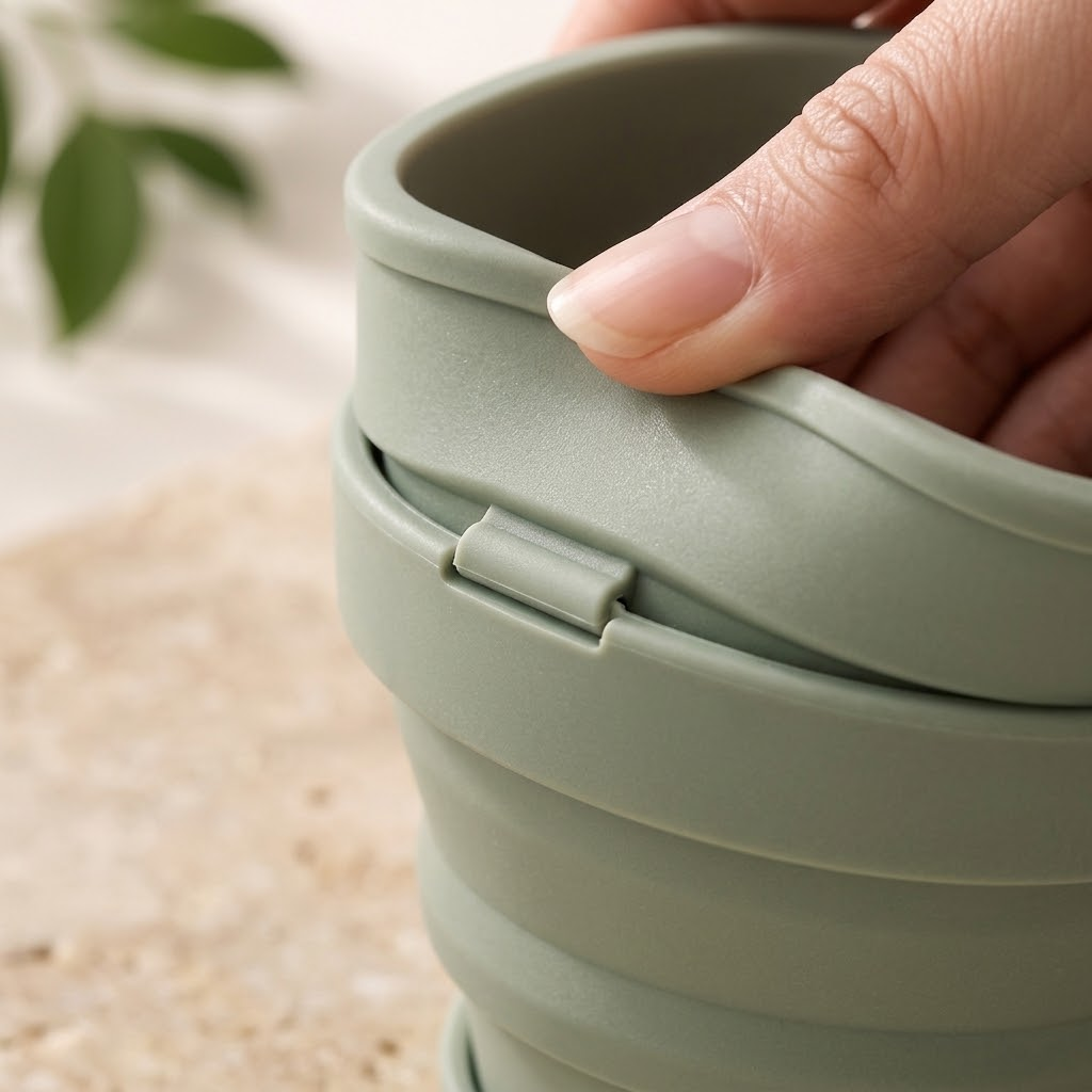 Collapsible Silicone Cup
