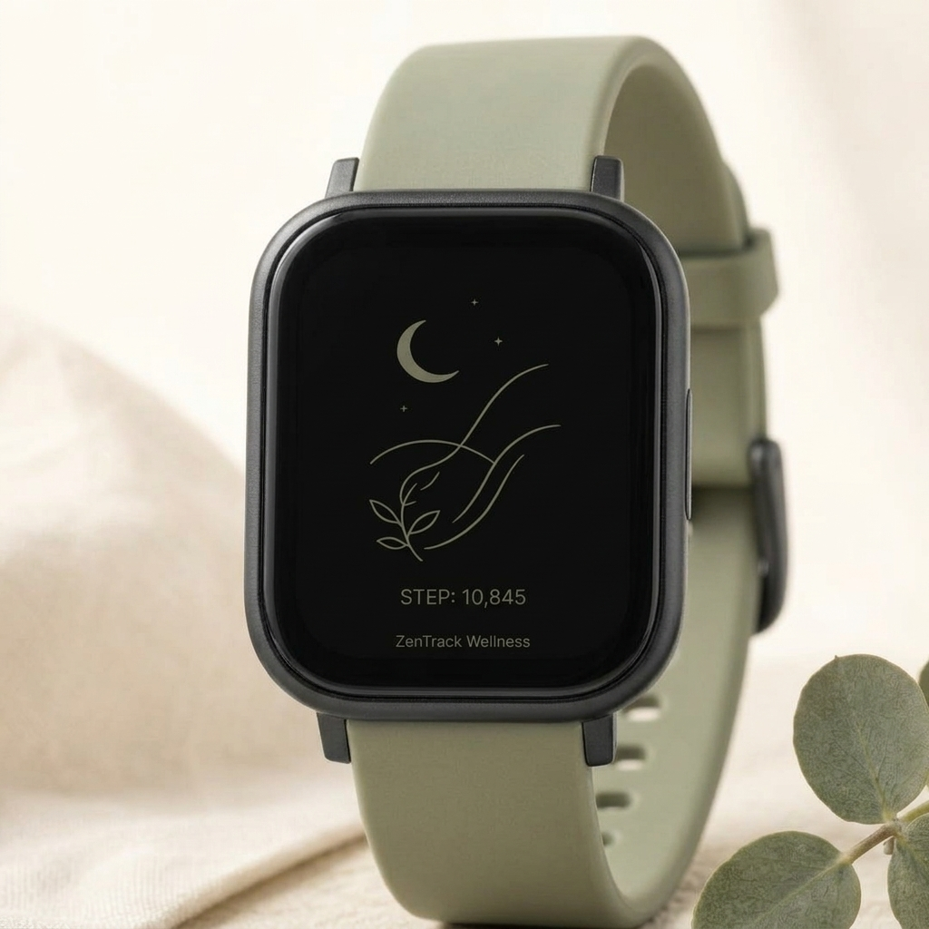 ZenTrack Wellness Smartwatch